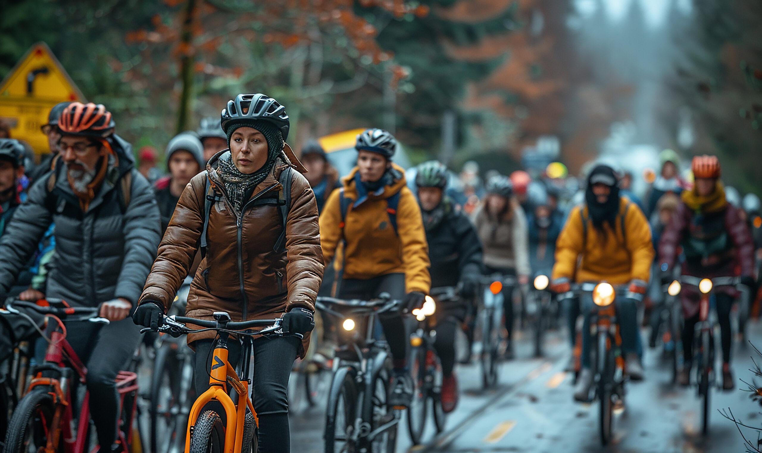 Molti ciclisti desiderano continuare a pedalare anche in inverno, afferma un sostenitore