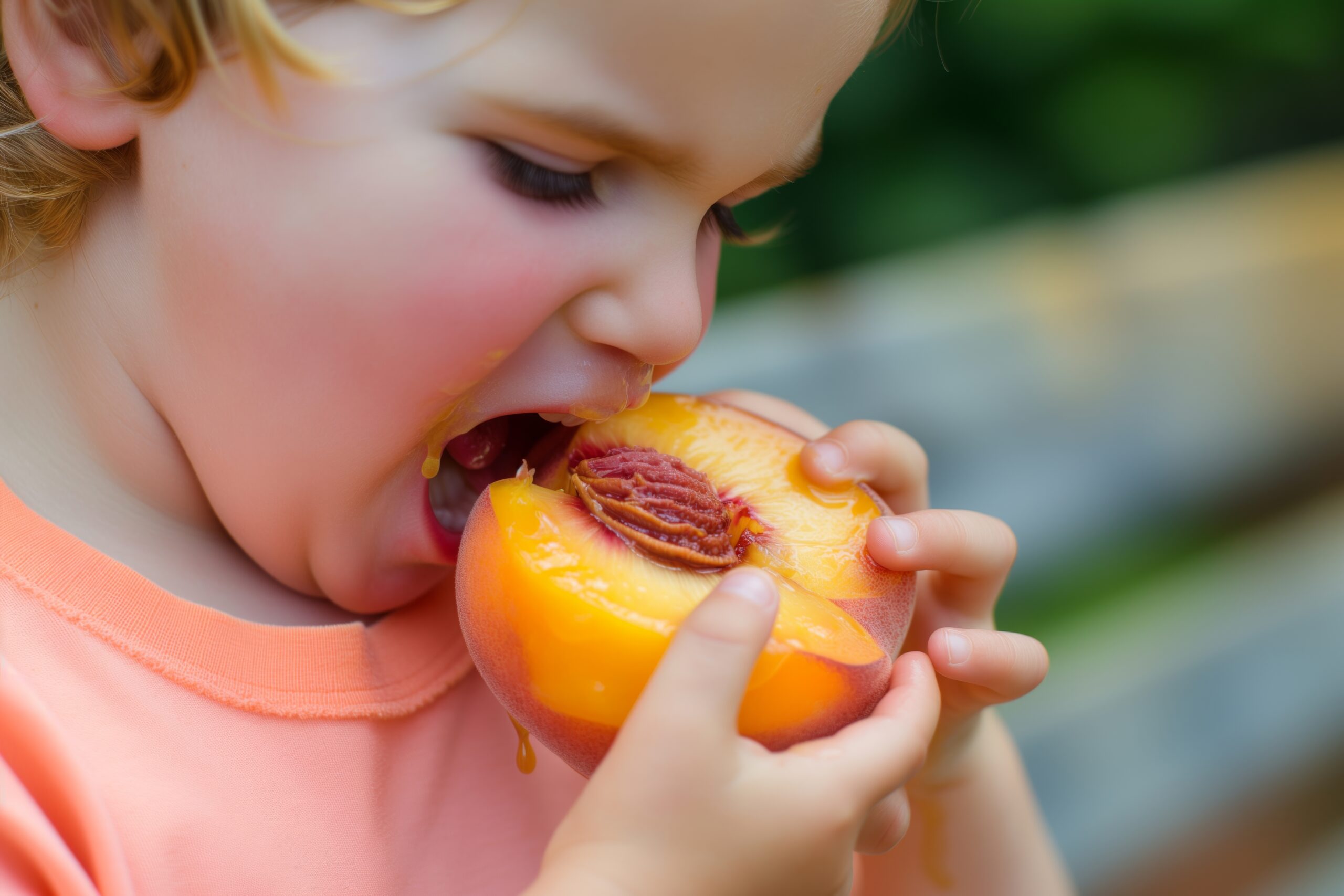 Dovresti mangiare la peluria delle pesche?