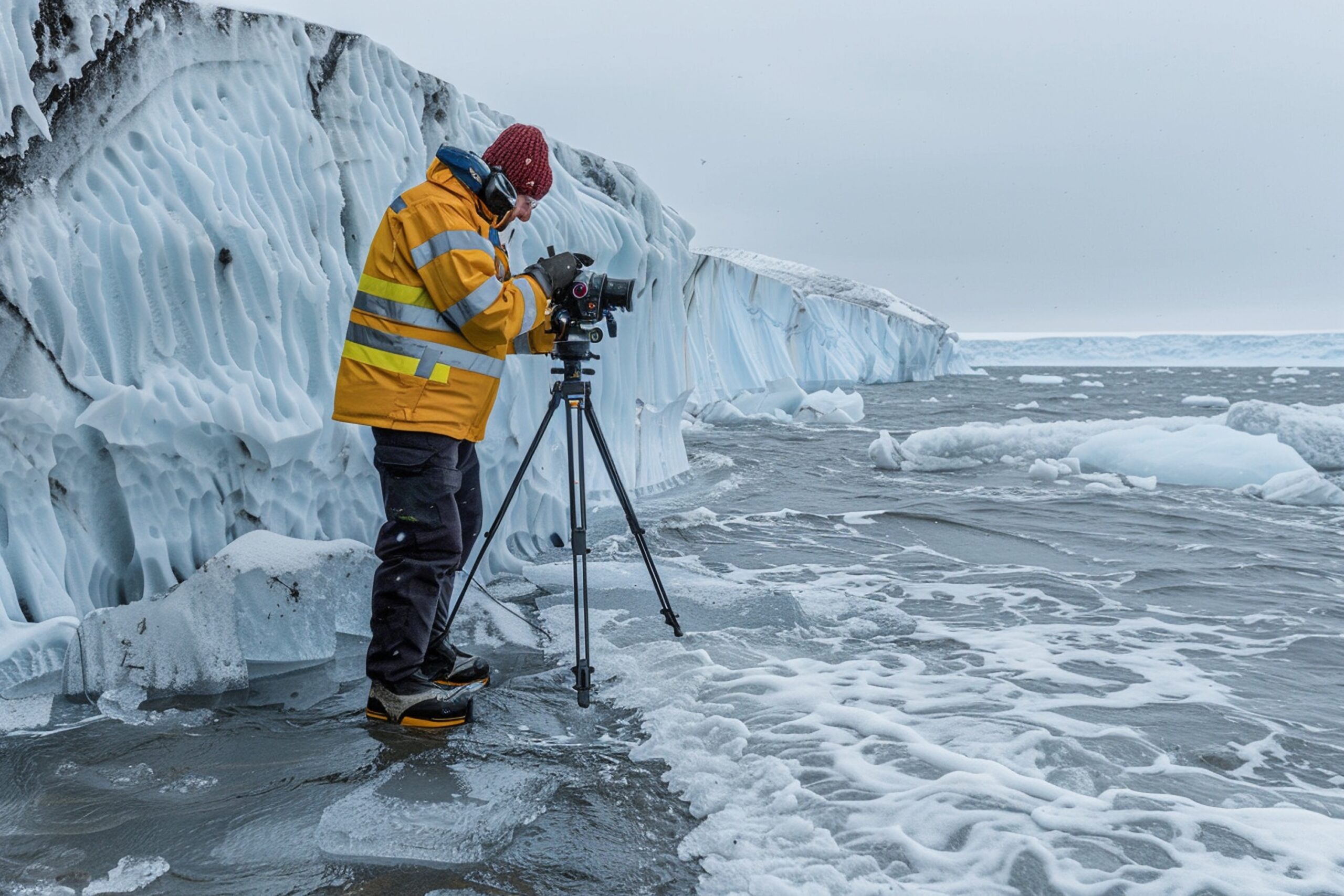 Scienziati impiegano cavi in fibra ottica per esaminare il permafrost del fondale marino artico