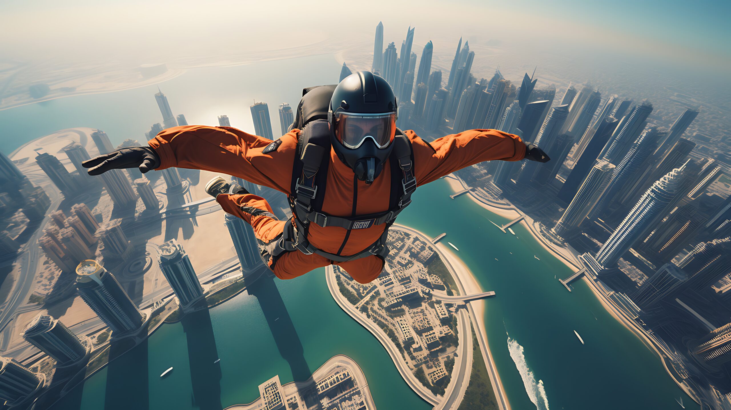 Gara di jet suit a Dubai Marina: la prima al mondo