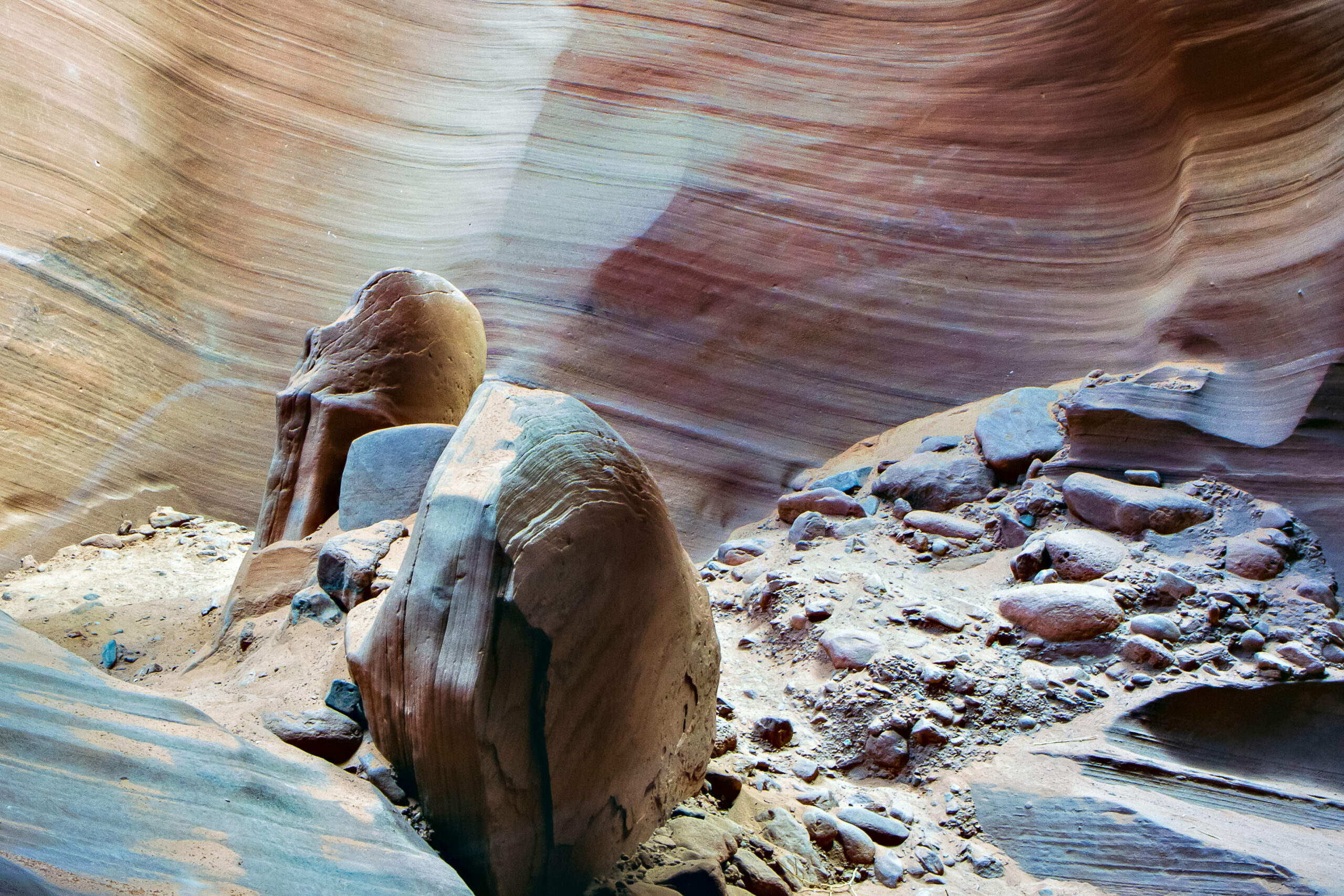 Arte rupestre antica sparsa nel Grand Canyon. Non saprai mai dove trovarla