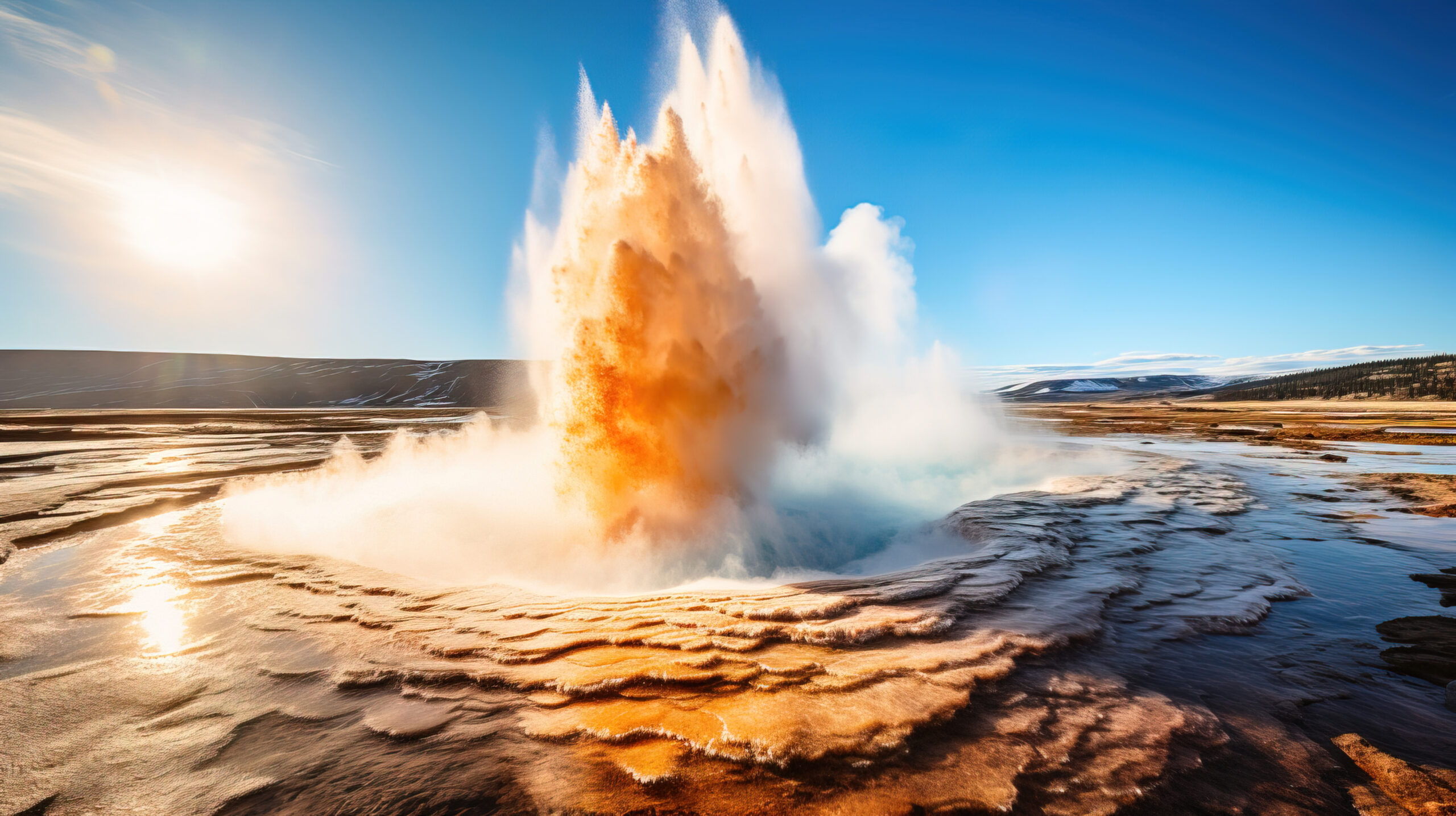 Esplosione del geyser di Yellowstone ha lanciato rocce più pesanti di una persona