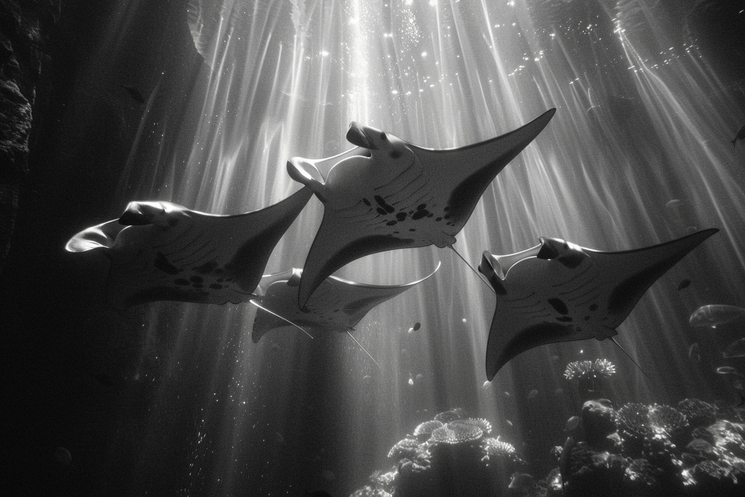 Festa del sonno della Port Jackson Shark sul fondale marino. Evento solo per femmine