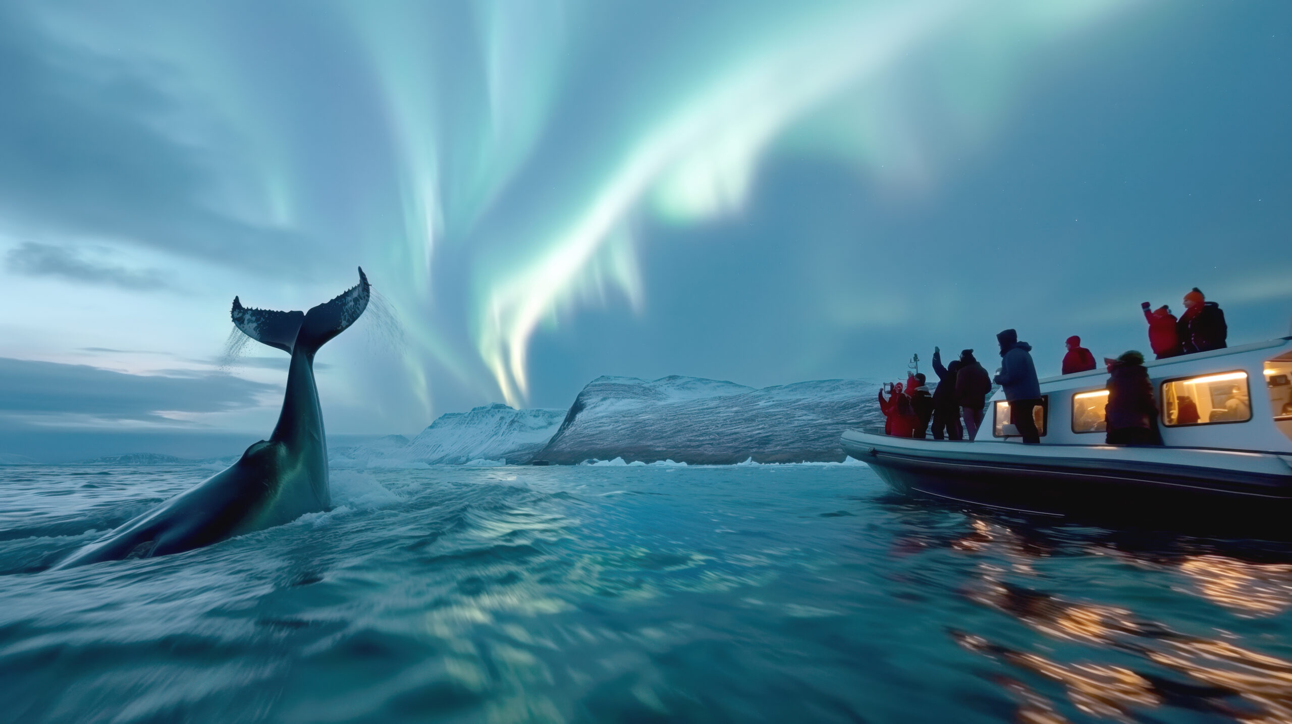 Le balene della Groenlandia potrebbero immergersi in sincronia con i loro amici a lunga distanza