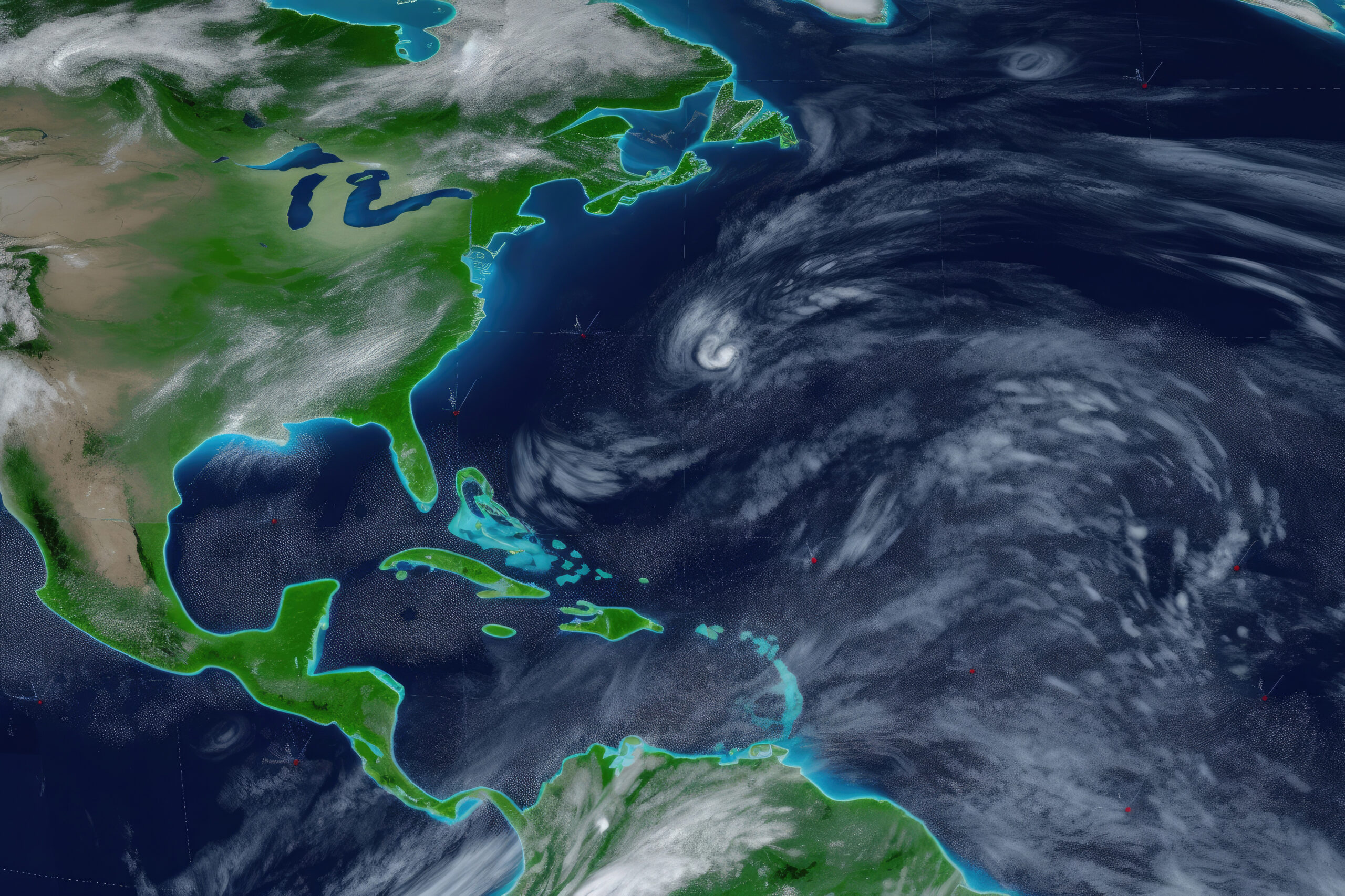 Bassa pressione in Centroamerica. Possibile formazione della tormenta tropicale Helene