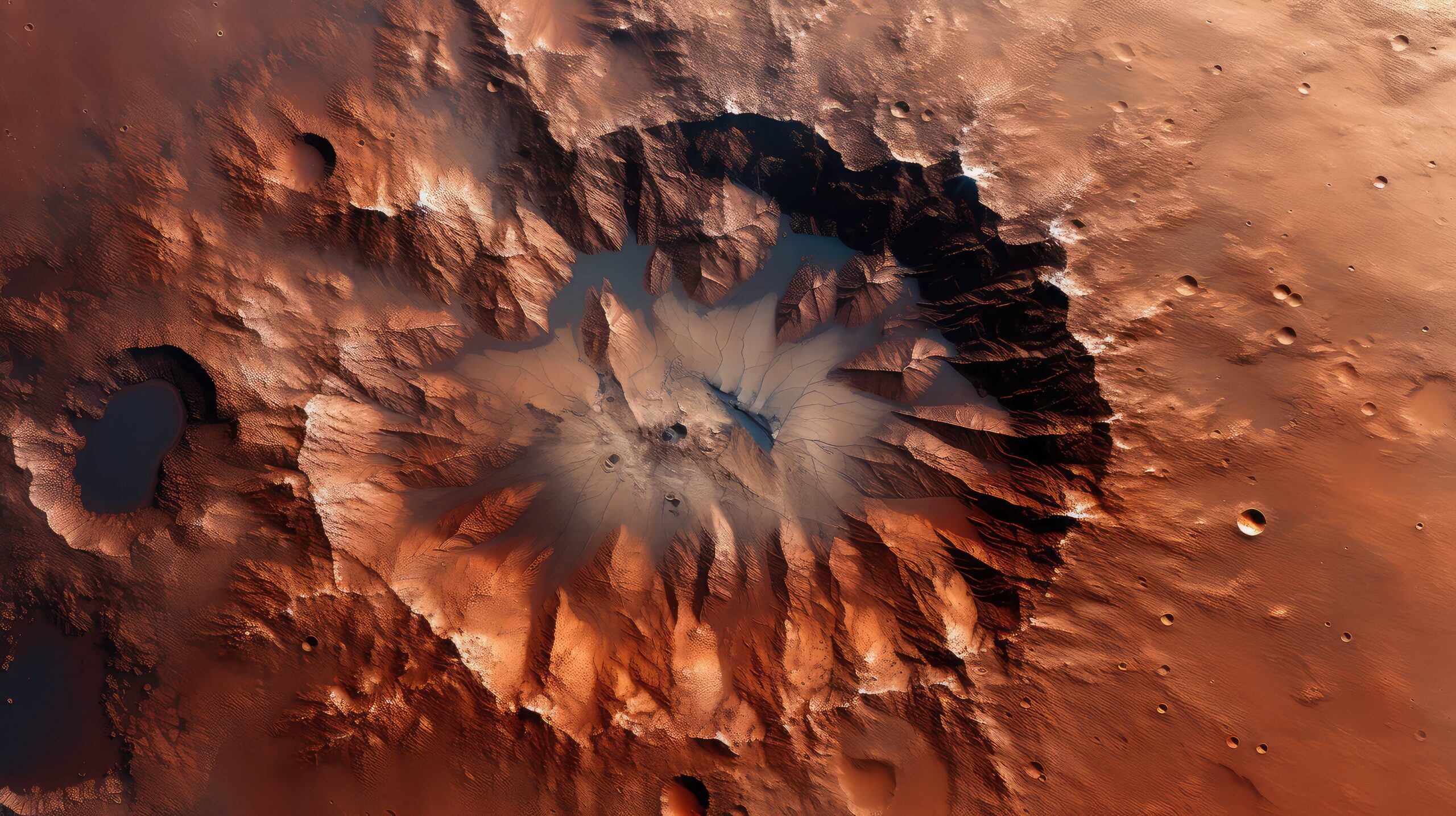 La Terra appare dietro Phobos in una vista incredibile da Marte