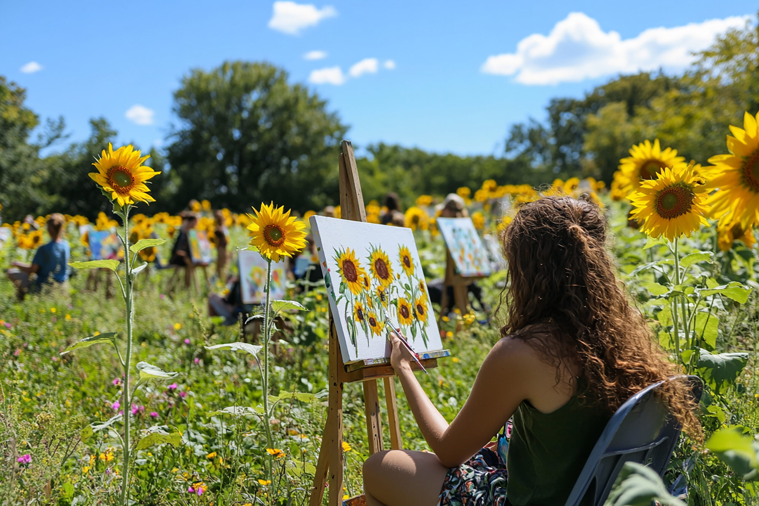 I maestri della natura: fiori che si dipingono da soli