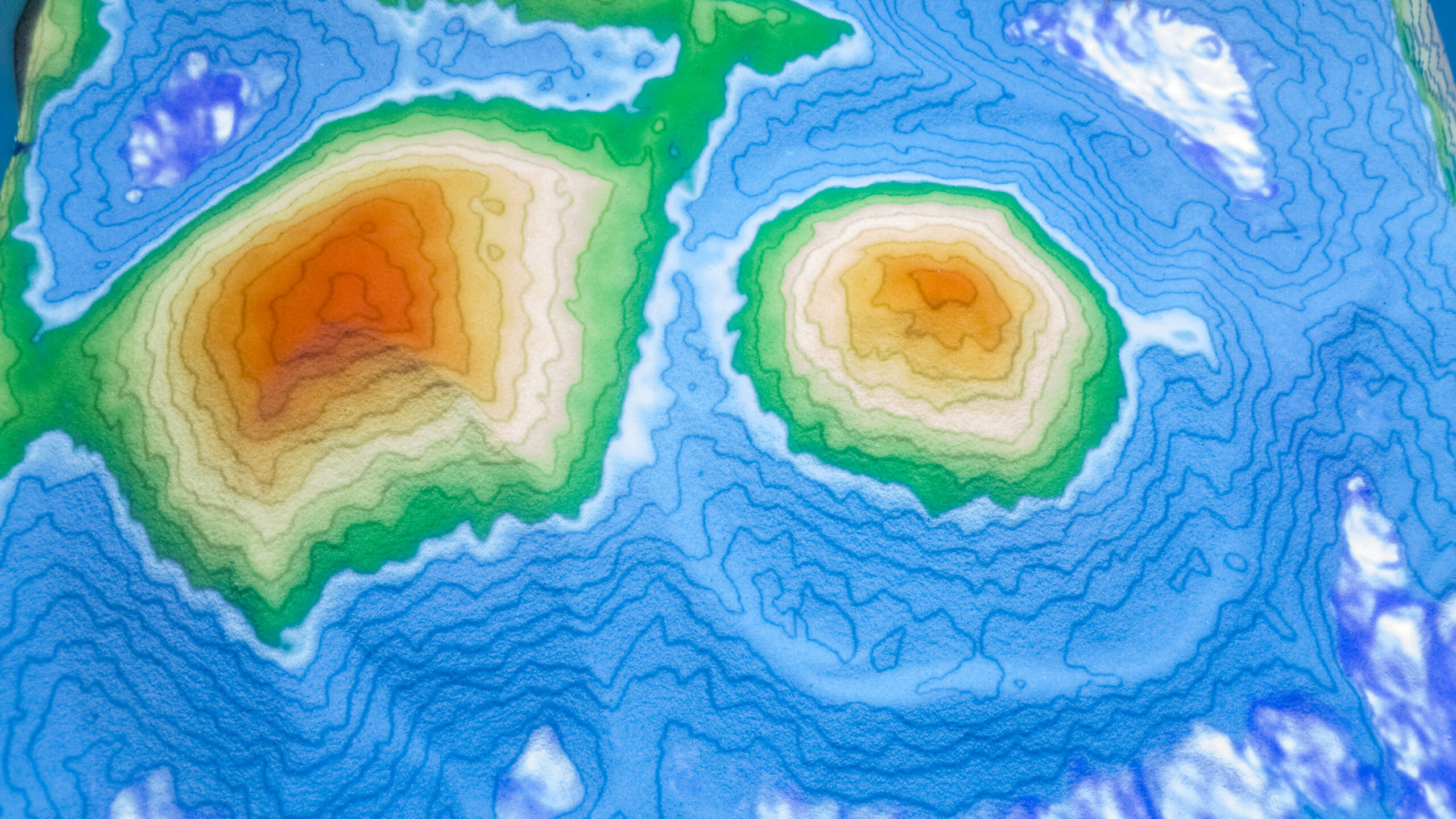 Nuova mappa USGS mostra i rischi di frane per chi vive al limite