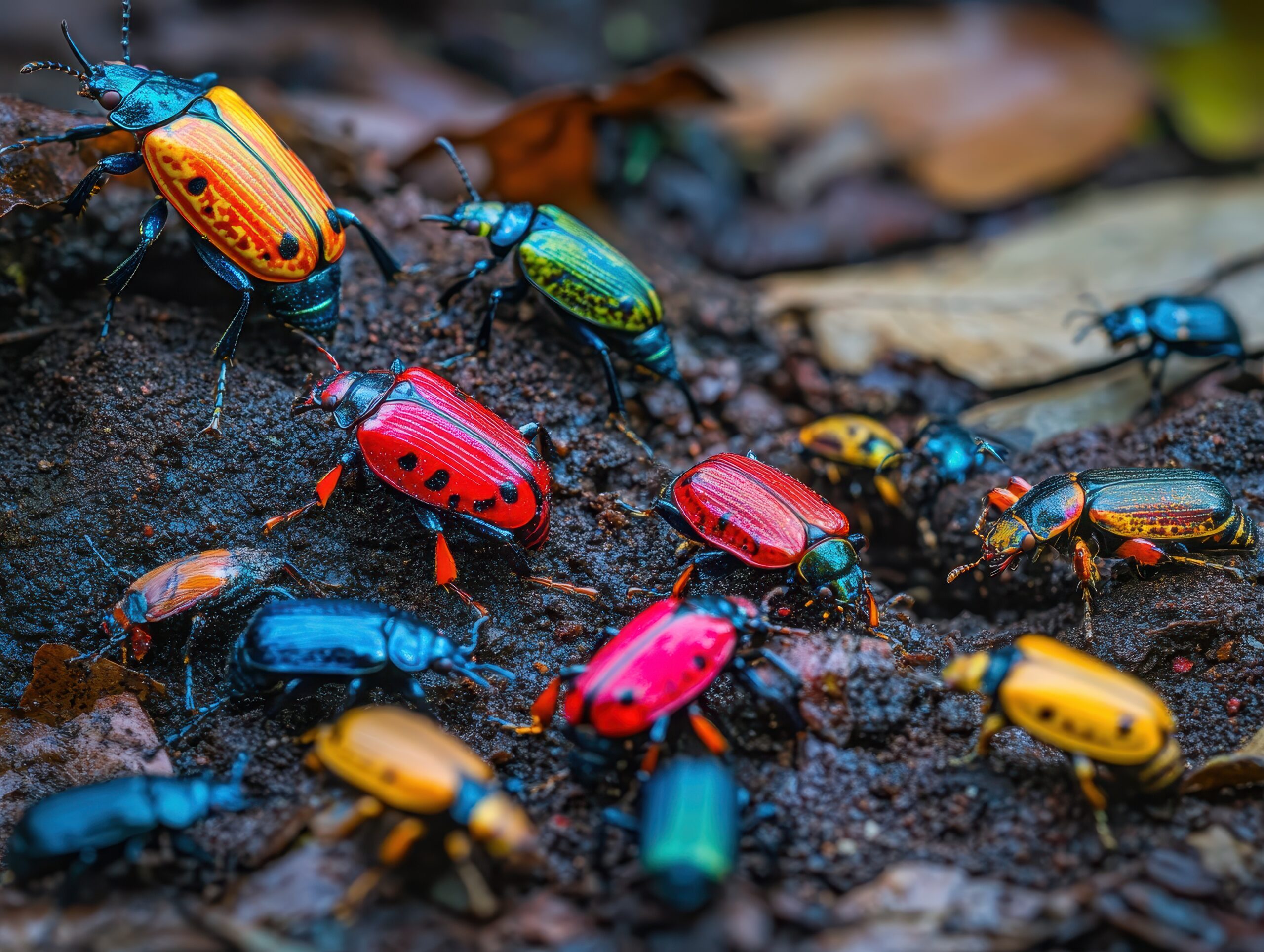 Gli insetti cambiano colore. La distruzione delle foreste da parte dell’uomo è la causa