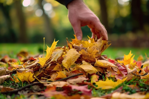 Perché non raccogliere le foglie può giovare al tuo prato questo autunno