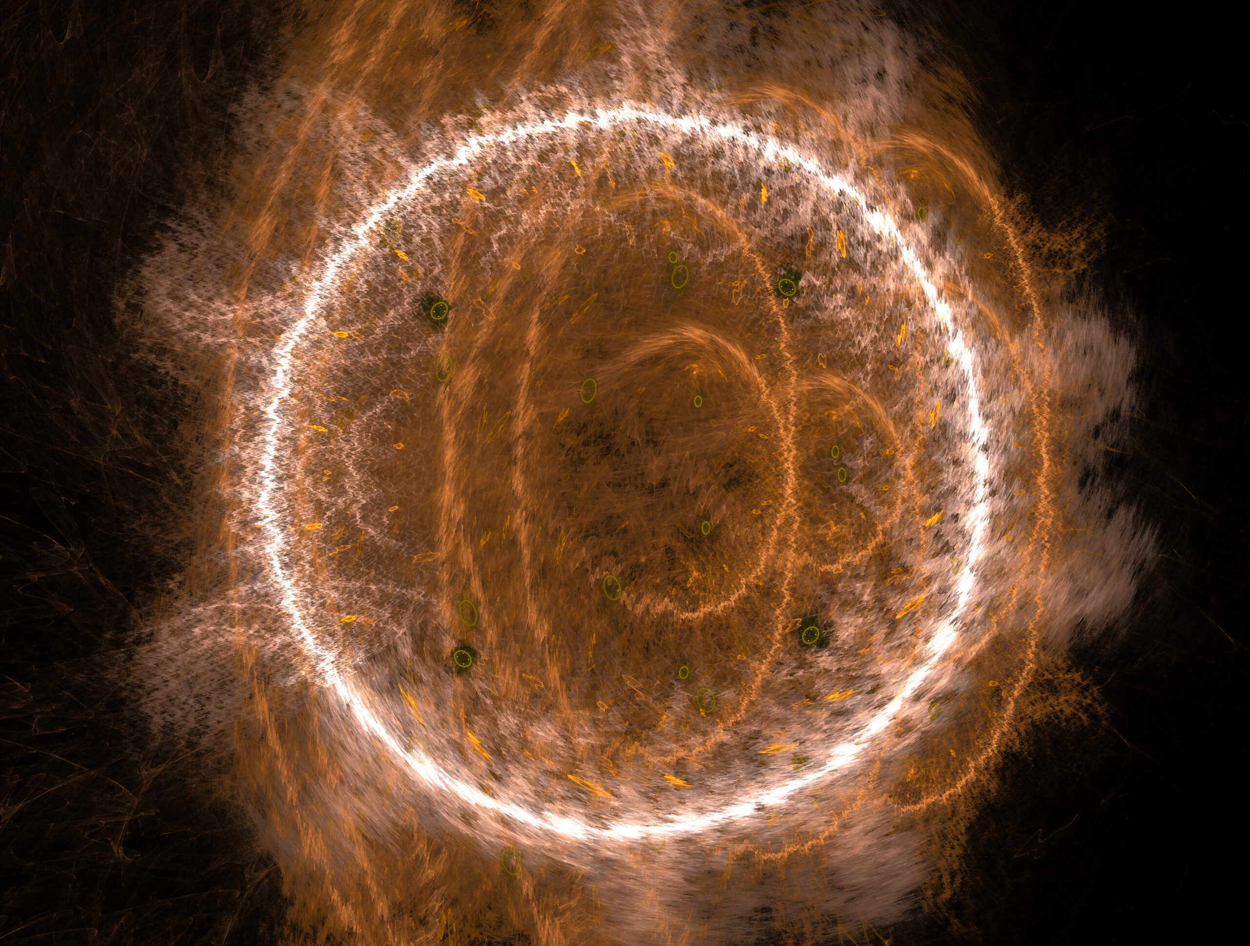 Tornado magnetici creano ovali di foschia grandi come la Terra attorno ai poli di Giove